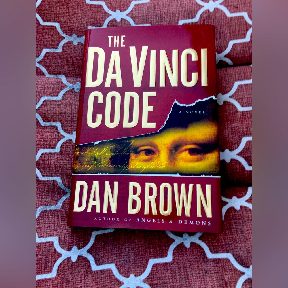 The Da Vinci Code hardcover book by Dan Brown 2003 454 pages published 2003